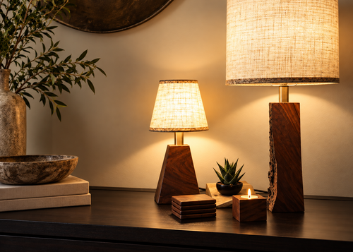 Rooted in the landscape of Central Texas, the Mesquite Collection is crafted entirely from a single piece of Mesquite wood discovered in the Hill Country. Each piece is hand-crafted to preserve the natural character, grain, and imperfections of the wood, making every item uniquely its own.

No stains. No polyurethane. No artificial finishes. Just the natural beauty of Mesquite, carefully shaped and finished by hand.